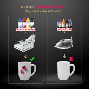 A-SUB Sublimation Paper 8.5x14 Inches 110 Sheets ONLY Compatible with Sublimation Printer and Sublimation Ink 125g - Image 5