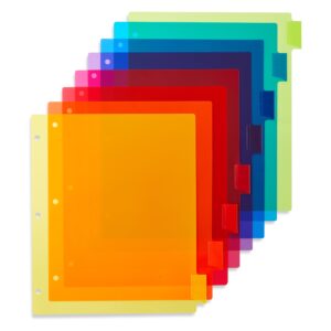 Pen+Gear 8-Tab Letter Size Dividers, 8 Count - Image 3
