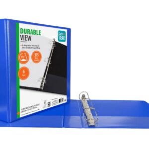 Pen + Gear 1.5-Inch Durable Binder Blue 6 Pack - Image 4