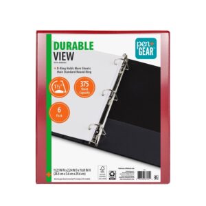 Pen + Gear 1.5-Inch Durable Binder Blue 6 Pack - Image 9