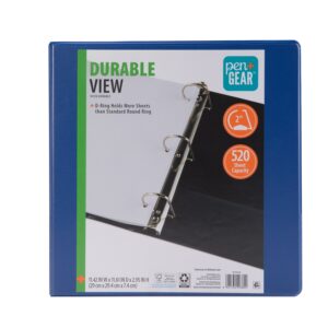 Pen+Gear Durable View Binder, 2-Inch Rings, White, 1 Count, 520-Sheet Capacity - Image 35