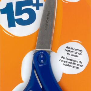 Fiskars Graduate Student Scissors, 8", Pointed, Scissors for School or Office, Blue - Image 12
