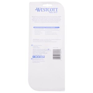 Westcott Titanium Bonded Adjustable Glide Scissors, 8", Grey & Yellow, for Office, 1-Count - Image 39