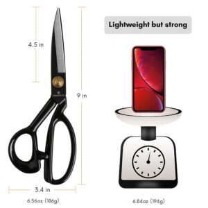 Proshear Fabric Scissors,Sewing Scissors,8 inch Heavy Duty Sewing Scissors for Leather Tailor,Tailoring Shears for Home Office Craft
