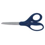 Westcott Titanium Bonded 8″ Blue Straight Scissors, Office, 1-Each, High School Level