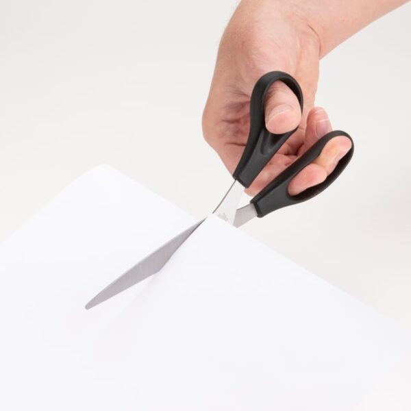 Business Source, BSN65647, Stainless Steel Scissors, 1 Each, Black