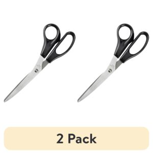 Business Source, BSN65647, Stainless Steel Scissors, 1 Each, Black