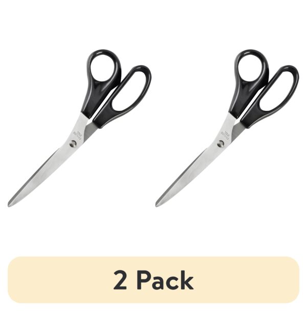 Business Source, BSN65647, Stainless Steel Scissors, 1 Each, Black