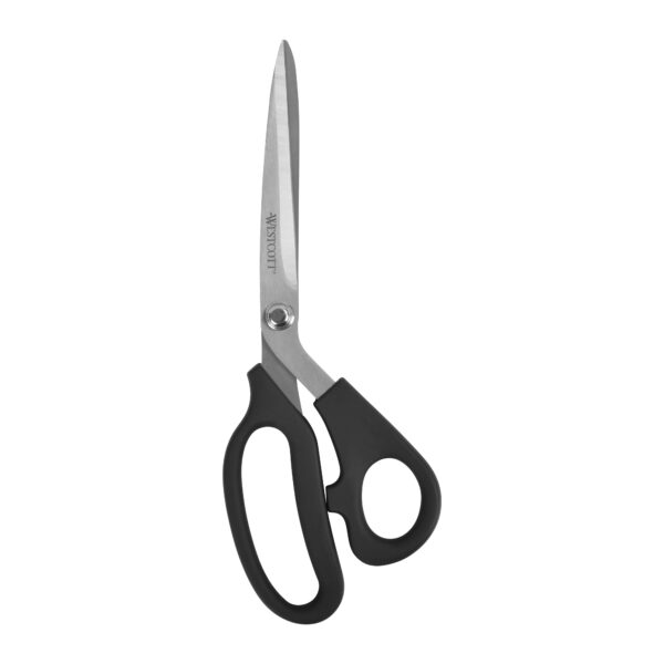 Westcott Multipurpose Scissors, All Purpose Plus, 9″, Bent, Stainless Steel, for Office, Black, 1-Count Westcott Multipurpose Scissors, All Purpose Plus, 9″, Bent, Stainless Steel, for Office, Black, 1-Count
