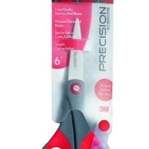 3M Scotch Precision Scissors with 6" Blades, Red - Image 2