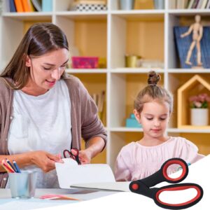 Wovilon Left Handed Scissors, Designed for Left-handed People Highquality Stainless Steel Office and Tailoring Scissors Comfortable Grip Versatile Use - Image 9