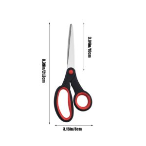 Wovilon Left Handed Scissors, Designed for Left-handed People Highquality Stainless Steel Office and Tailoring Scissors Comfortable Grip Versatile Use - Image 11