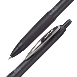 uniball™ 207 Plus+ Retractable Gel Pens, Micro Point (0.5mm), Black, 2 Pack - Image 3