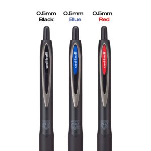 uniball™ 207 Plus+ Retractable Gel Pens, Micro Point (0.5mm), Black, 2 Pack - Image 6