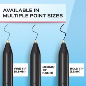 Paper Mate Write Bros Ballpoint Pens, Medium Point (1.0mm), Blue, 12 Count (3311131) - Image 3