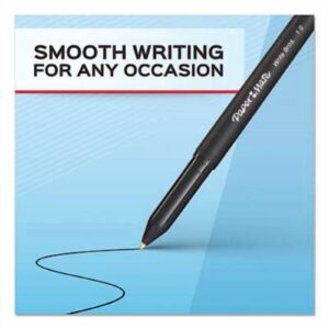 Paper Mate Write Bros Ballpoint Pens, Medium Point (1.0mm), Blue, 12 Count (3311131) - Image 6