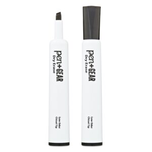 Pen+Gear Dry Erase Markers, Chisel Tip, Black Ink, 4 Count - Image 10