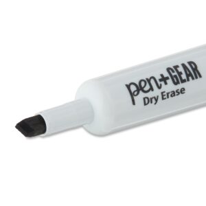 Pen+Gear Dry Erase Markers, Chisel Tip, Black Ink, 4 Count - Image 11