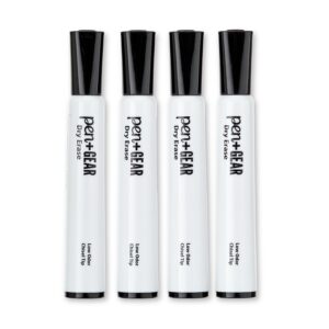 Pen+Gear Dry Erase Markers, Chisel Tip, Black Ink, 4 Count - Image 15