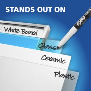 EXPO Dry Erase Markers, Fine Tip, Assorted Colors, 5 Count - Image 6