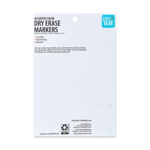 Pen+Gear Dry Erase Markers, Chisel Tip, Assorted Colors, 8 Count - Image 6