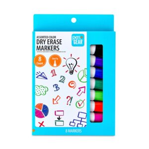 Pen+Gear Dry Erase Markers, Chisel Tip, Assorted Colors, 8 Count - Image 9