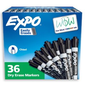 EXPO Dry Erase Markers, Chisel Tip, Assorted Colors, 36 Count - Image 8