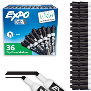 EXPO Dry Erase Markers, Chisel Tip, Assorted Colors, 36 Count - Image 9