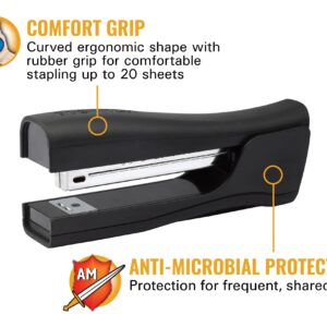 Bostitch Eco-Friendly 4-in-1 Manual Standup Stapler, Built-in Remover, Pencil Sharpener and Staple Storage.
