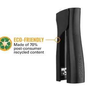 Bostitch Eco-Friendly 4-in-1 Manual Standup Stapler, Built-in Remover, Pencil Sharpener and Staple Storage.