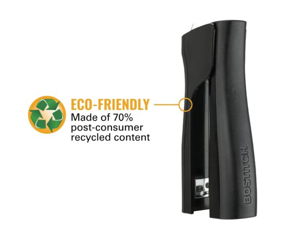 Bostitch Eco-Friendly 4-in-1 Manual Standup Stapler, Built-in Remover, Pencil Sharpener and Staple Storage.