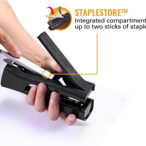 Bostitch Eco-Friendly 4-in-1 Manual Standup Stapler, Built-in Remover, Pencil Sharpener and Staple Storage.