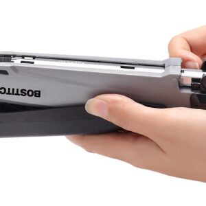 Bostitch Eco-Friendly Manual Desktop Stapler, One-Finger Technology, Jam-Free with Standard Staples.