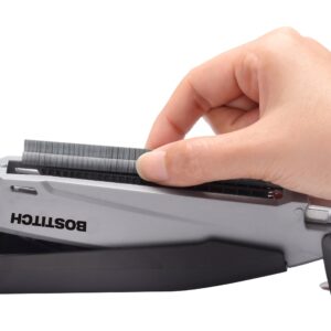 Bostitch Eco-Friendly Manual Desktop Stapler, One-Finger Technology, Jam-Free with Standard Staples.