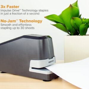 Bostitch Office Impulse 30™️ Electric Stapler, Staples Included, Black