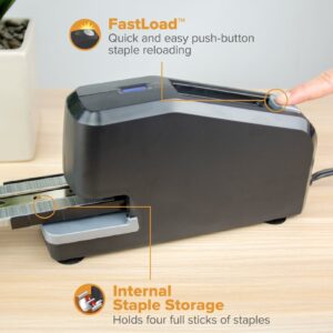 Bostitch Office Impulse 30™️ Electric Stapler, Staples Included, Black