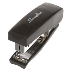 Swingline Soft Grip Manual Hand Stapler, 20 Sheets, Black (S700026-WMT)