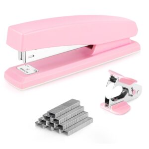 Deli Stapler, Desktop Stapler, Office Stapler, 20 Sheet Capacity, Includes 1000 Staples and Staple Remover, Black - Image 10