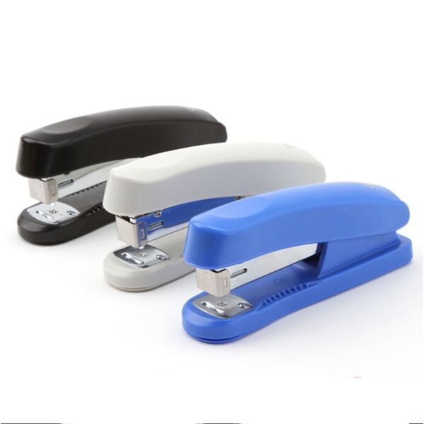 PEACNNG Effective 3 Random Colors Staples Metal Manual Medium Stapler Can Bind 25 Sides Game 20 sheets capacity match 24/6 26/6 Staples Office Binding Supplies High Quality no. 0325