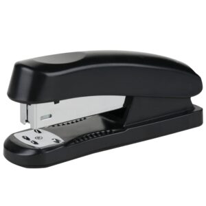 PEACNNG Effective 3 Random Colors Staples Metal Manual Medium Stapler Can Bind 25 Sides Game 20 sheets capacity match 24/6 26/6 Staples Office Binding Supplies High Quality no. 0325
