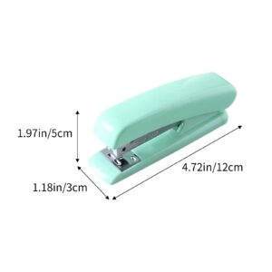 SLYNSHome Mini Lightweight Stapler for Office Desktop Heavy Duty Handheld Staplers for Home Office Supplies Office Essentials - 4.3 inch (Pink) - Image 10