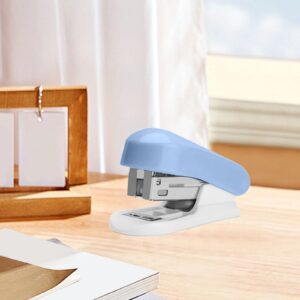 SLYNSHome Mini Lightweight Stapler for Office Desktop Heavy Duty Handheld Staplers for Home Office Supplies Office Essentials - 4.3 inch (Pink) - Image 33