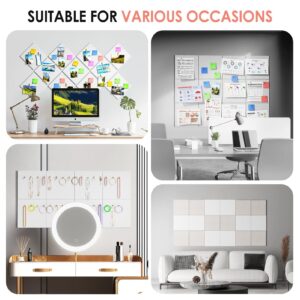MaxGear Large Cork Board for Wall 48″ x 36″, 12 Pack Felt Wall Tiles with Pushpins, Dark Gray Bulletin Board, Pin Board Tack Board for Office, Home, Decoration