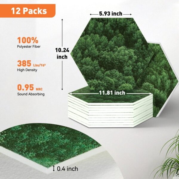 Cork Board Felt Board Tiles for Walls with 60 Push Pins, 11.8″x11.8″ Pack of 6 Pin Board Notice Boards for Home Office Kitchen, Bulletin Board Wall Tiles for Photos Memos, Light Grey