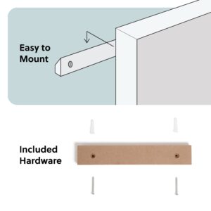 U Brands 23 x 17 in. Cork Bulletin Board, Thin Edge Frame, Includes 2 Push Pins - Image 5
