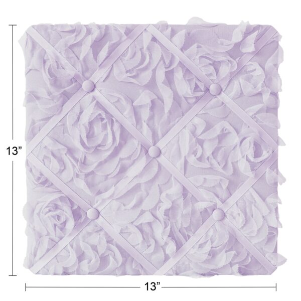 Sweet Jojo Designs Rose Purple Photo Memo Board