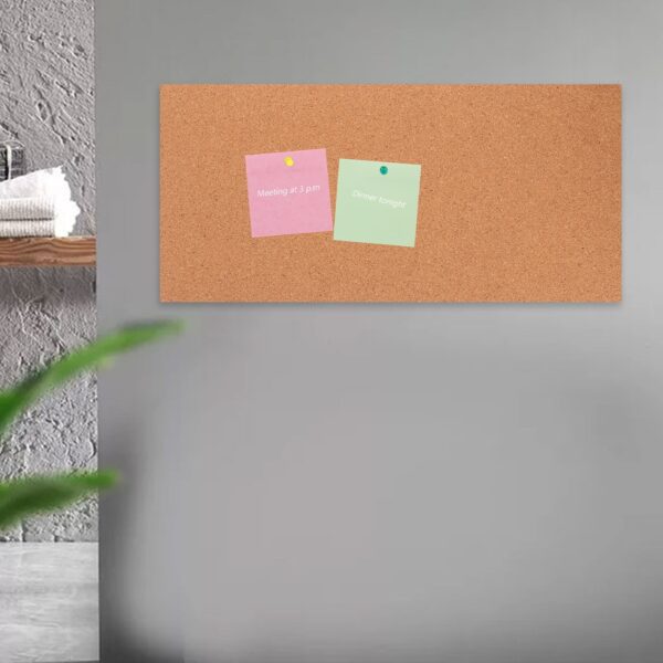Cork Bulletin Board Push Pin Boards Decorative Message