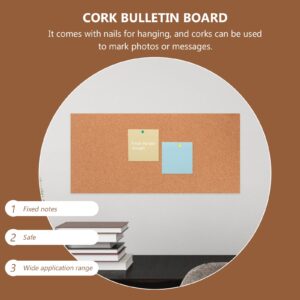 Cork Bulletin Board Push Pin Boards Decorative Message