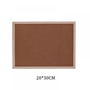 Cork Board Wood Bulletin Board Framed Corkboard, Decorative Hanging Pin Board for Office Home Decor, Home School Message Board or Vision Board - Image 2