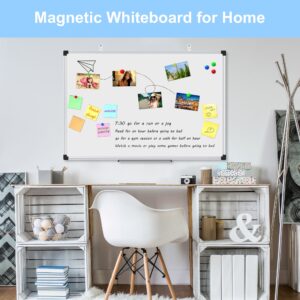 AGCAN Large Whiteboard 35" x 23" Dry Erase Board for Office Wall Magnetic Marker Board 3'x2' Big White Board - Image 6